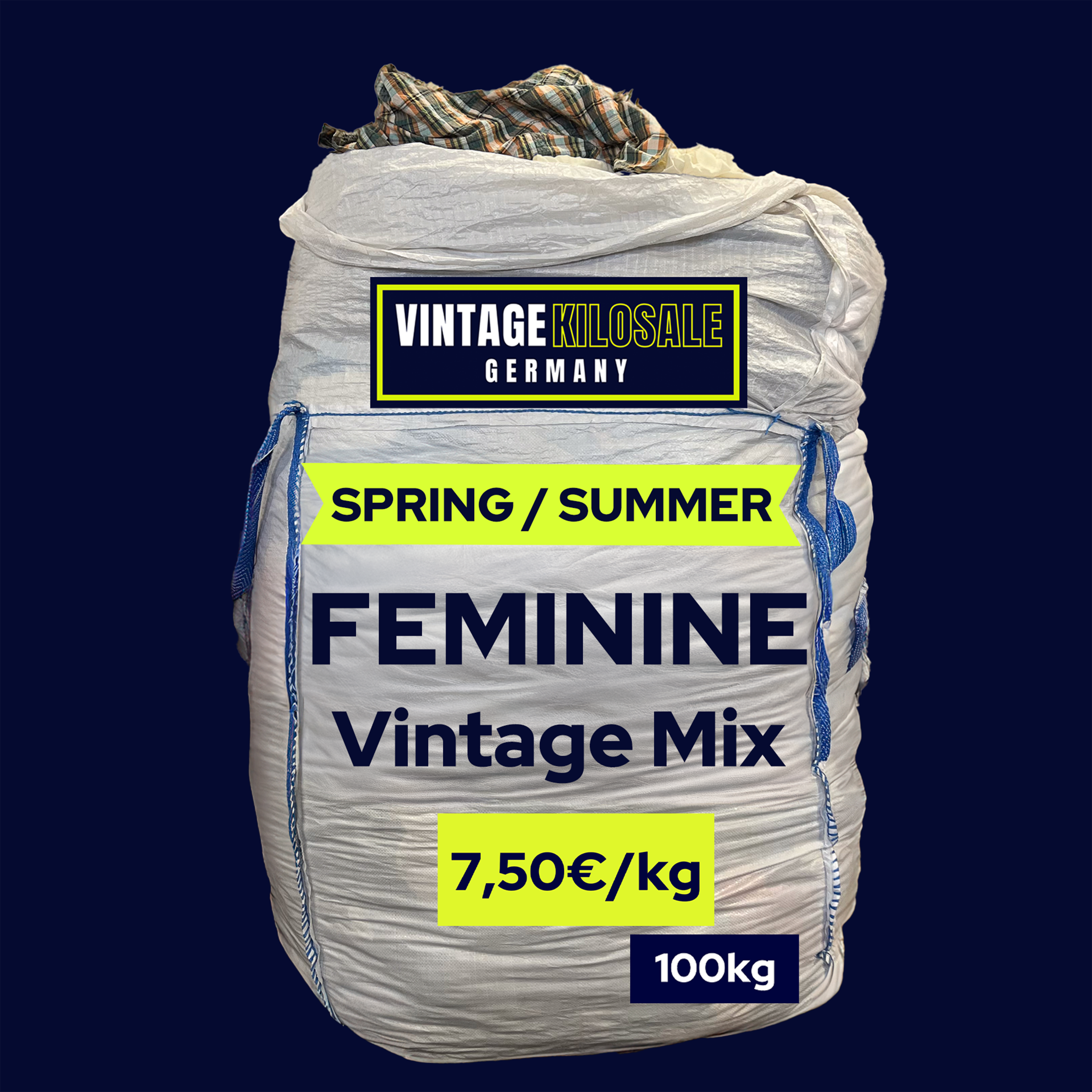 SPRING / SUMMER MIX | FEMININE Vintage Mix | 100kg