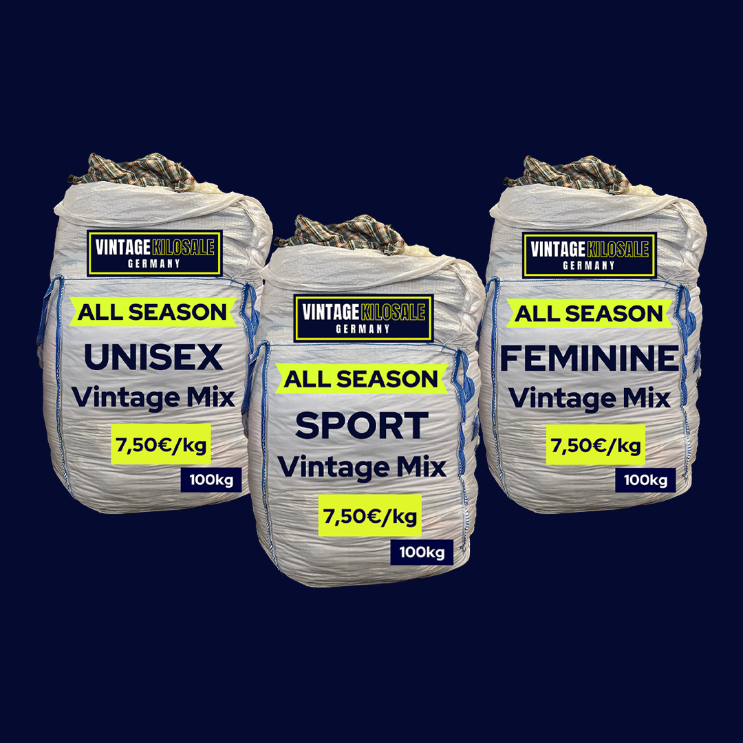 UNISEX + FEMININE + SPORTSWEAR Vintage Set | 300kg