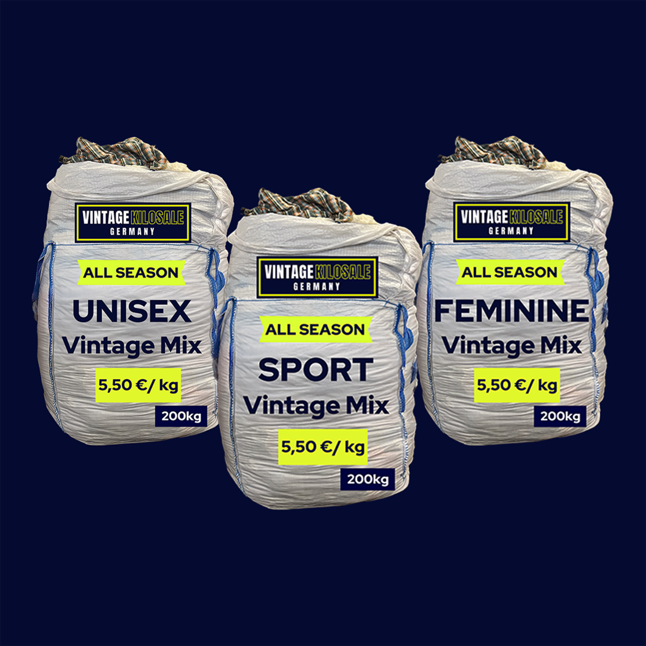 UNISEX + FEMININE + SPORTSWEAR Vintage Set | 600kg