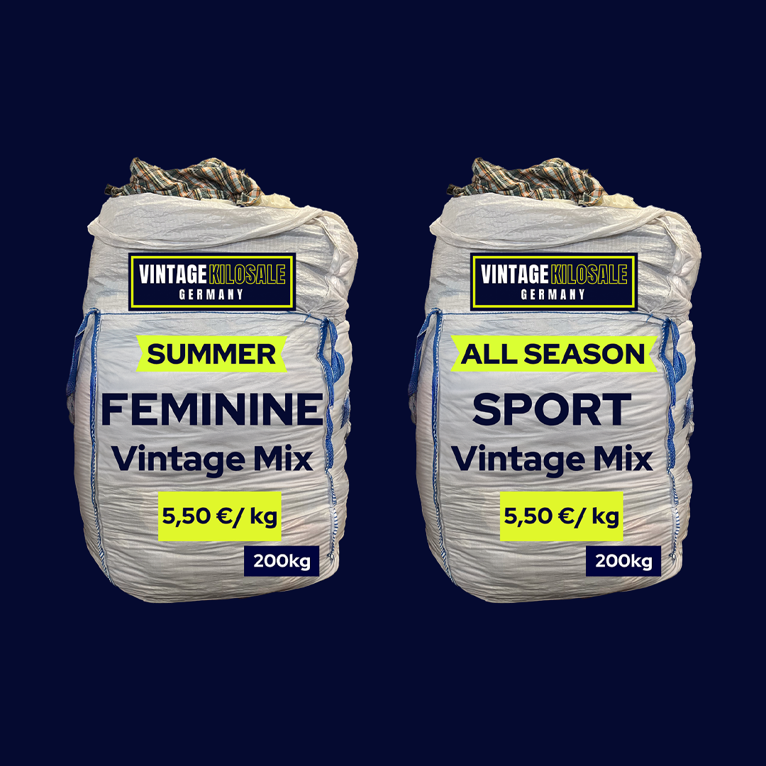 SPORTSWEAR + FEMININE SUMMER Vintage Set | 400kg
