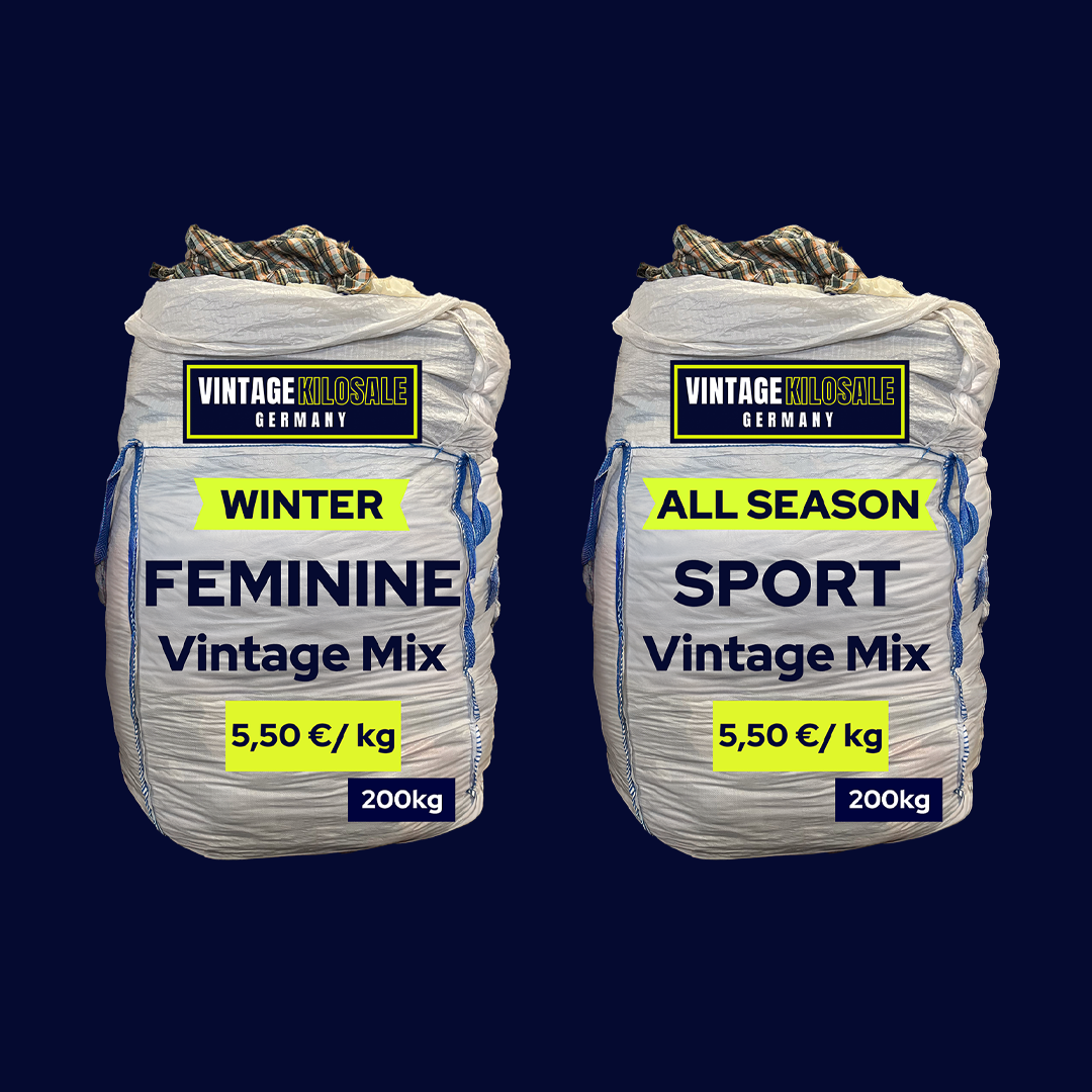 SPORTSWEAR + FEMININE WINTER Vintage Set | 400kg
