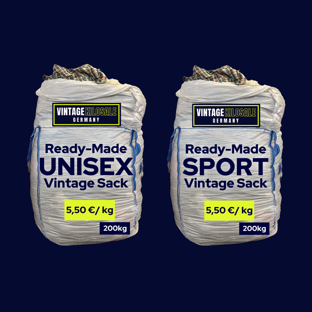 Ready-Made UNISEX + SPORTSWEAR Vintage Set | 400kg