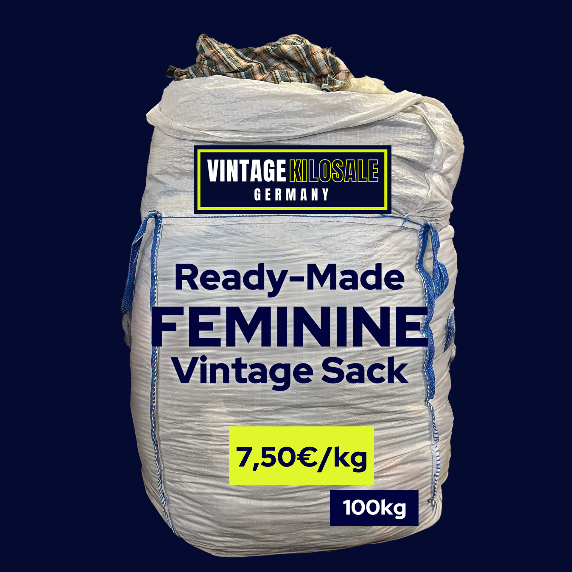 Ready-Made FEMININE Vintage Sack | 100kg