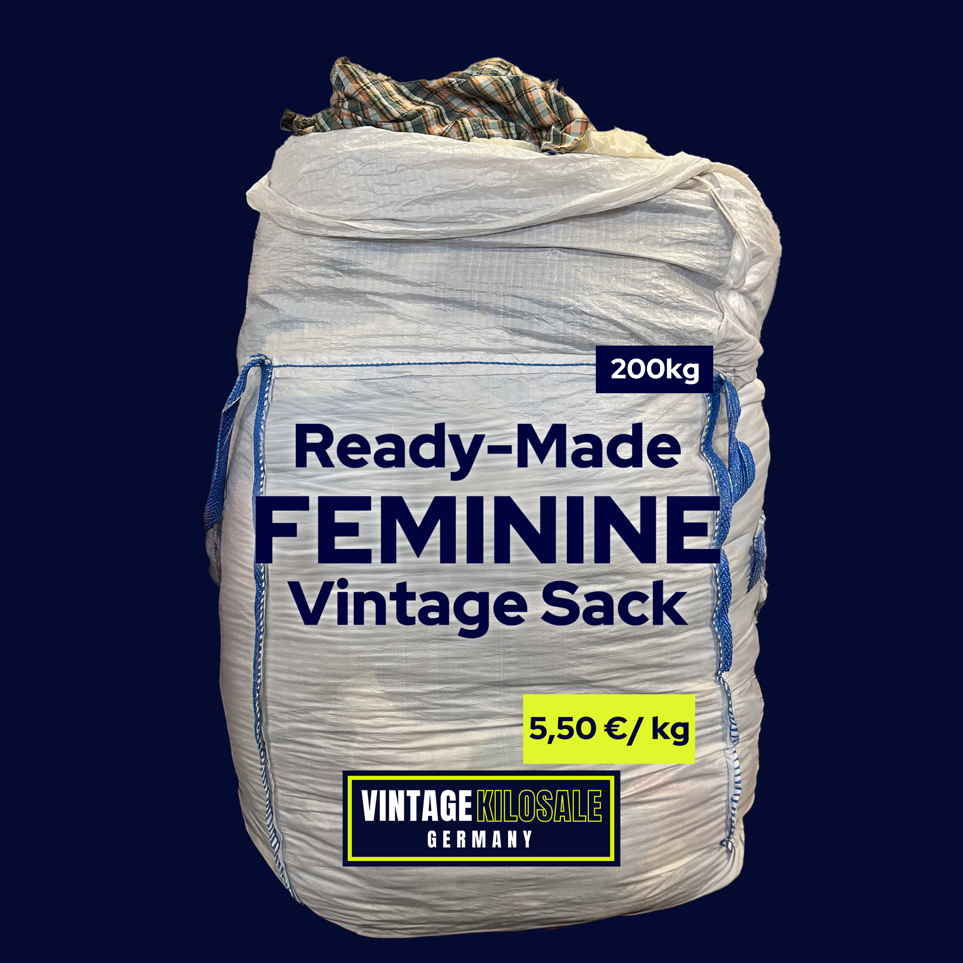 Ready-Made FEMININE Vintage Sack | 200kg