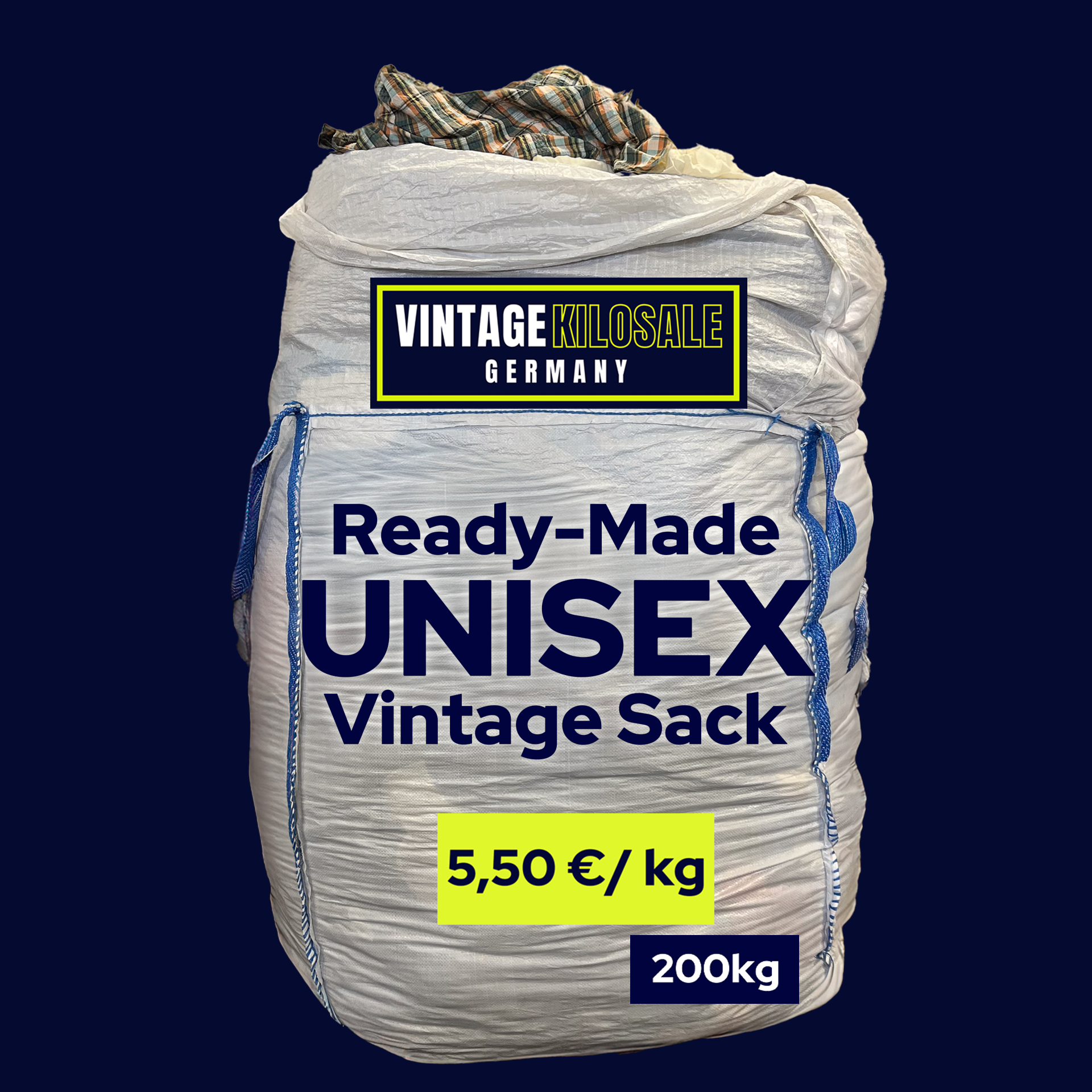 Ready-Made UNISEX Vintage Sack | 200kg