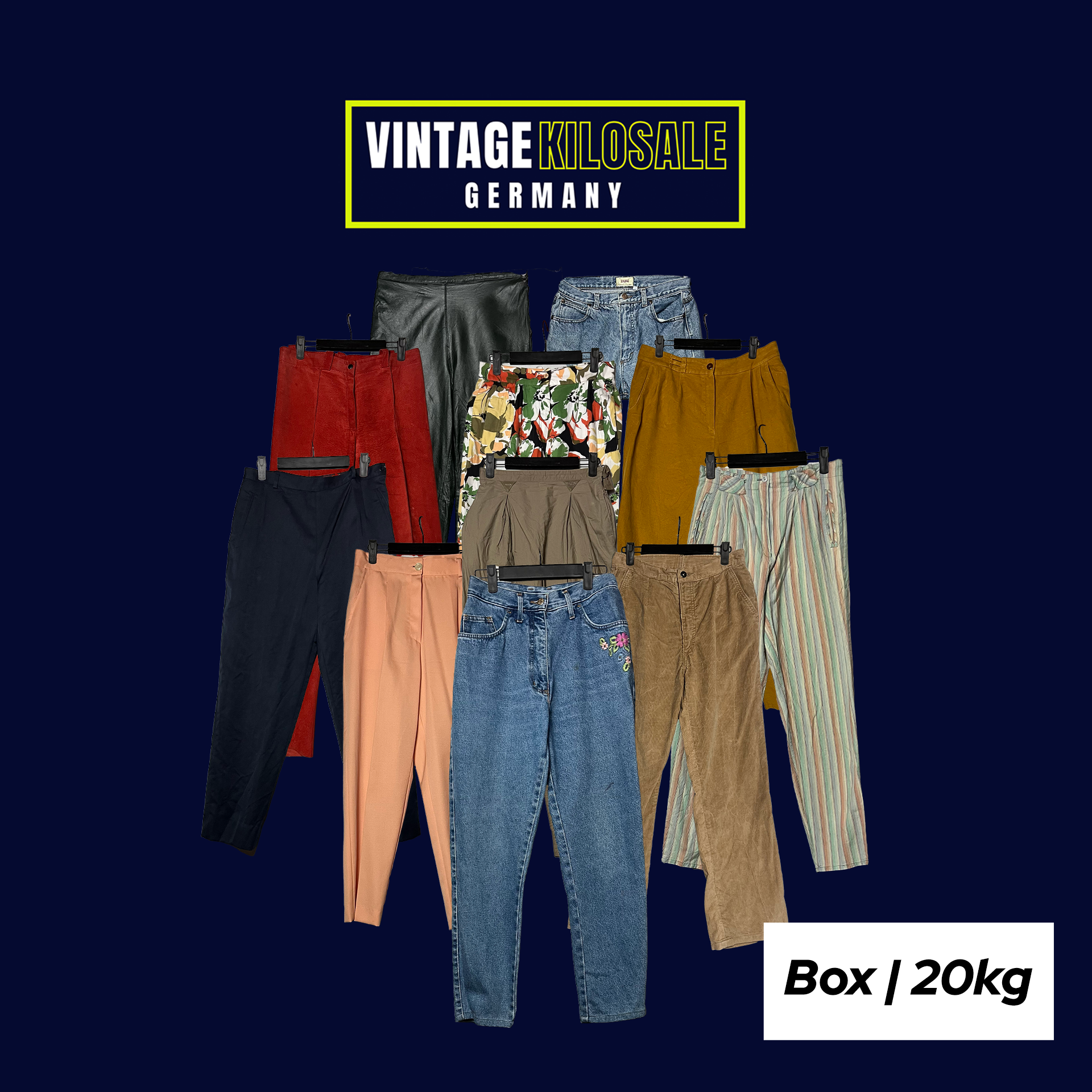 Ready-Made Feminine Vintage Pant Mix | 20kg