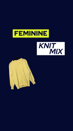 Ready-Made Feminine Vintage Knit Cardigan / Sweater Mix | 20kg