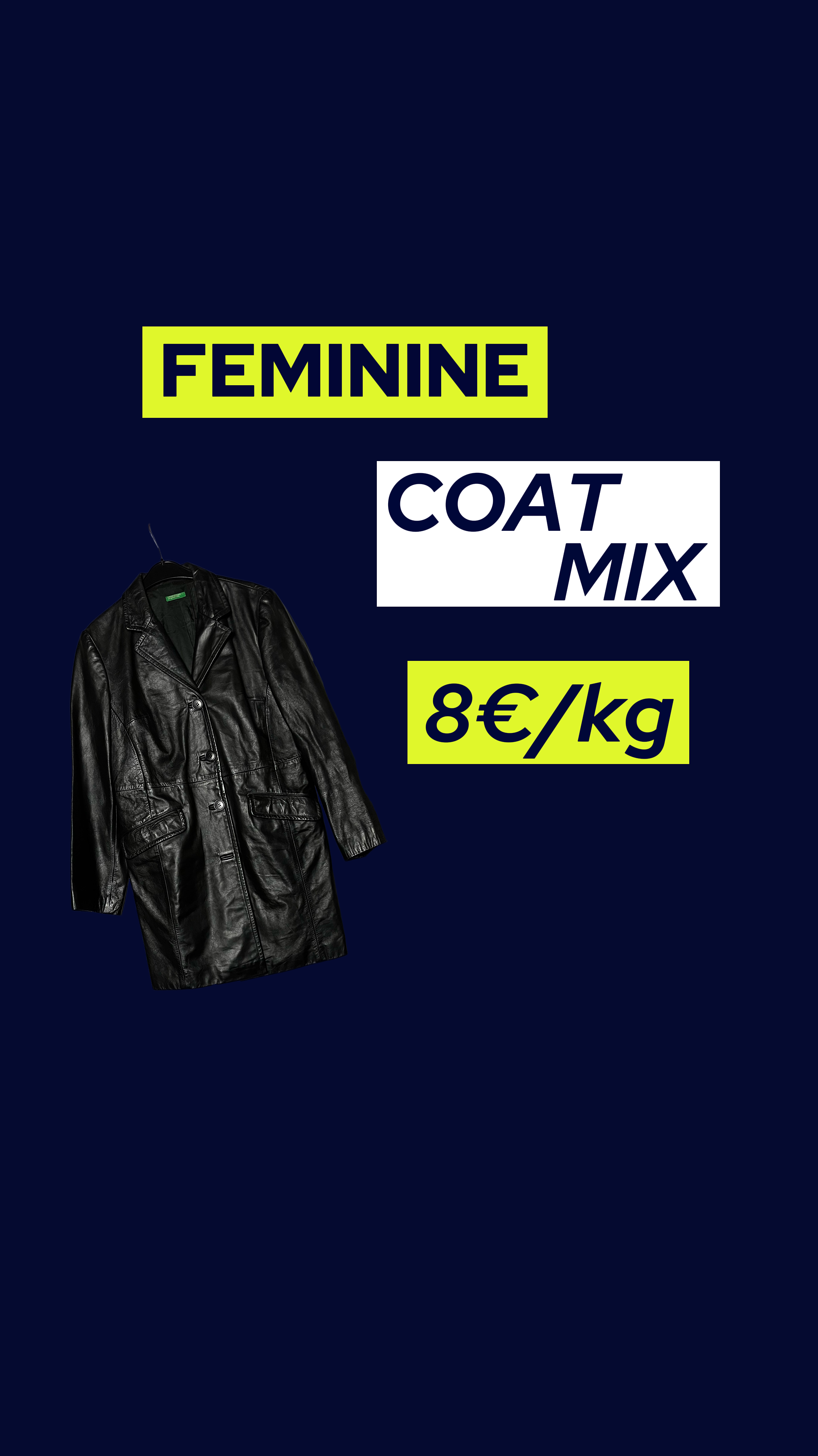 Ready-Made Feminine Vintage Coat Mix | 20kg
