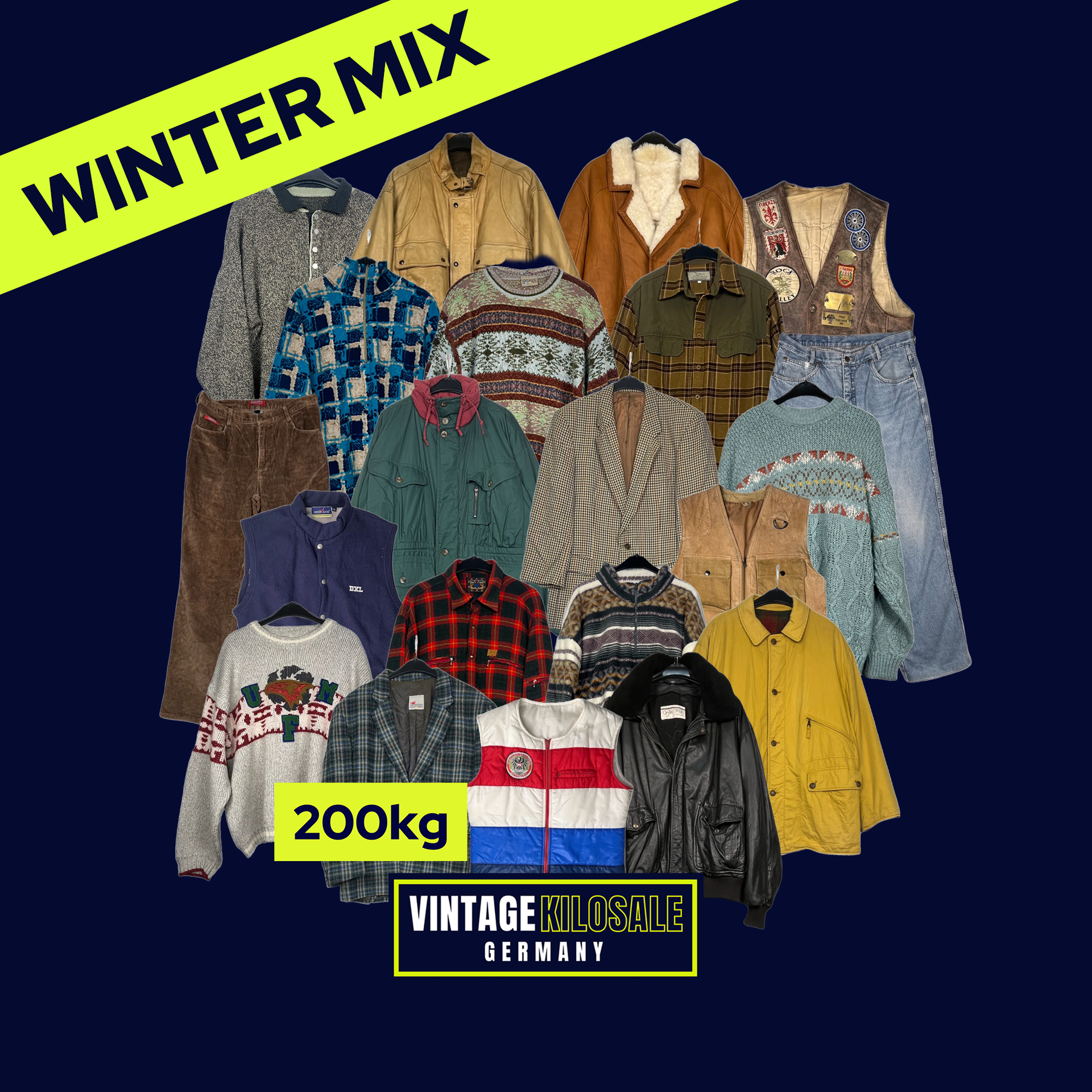 SPORTSWEAR + UNISEX WINTER Vintage Set | 400kg
